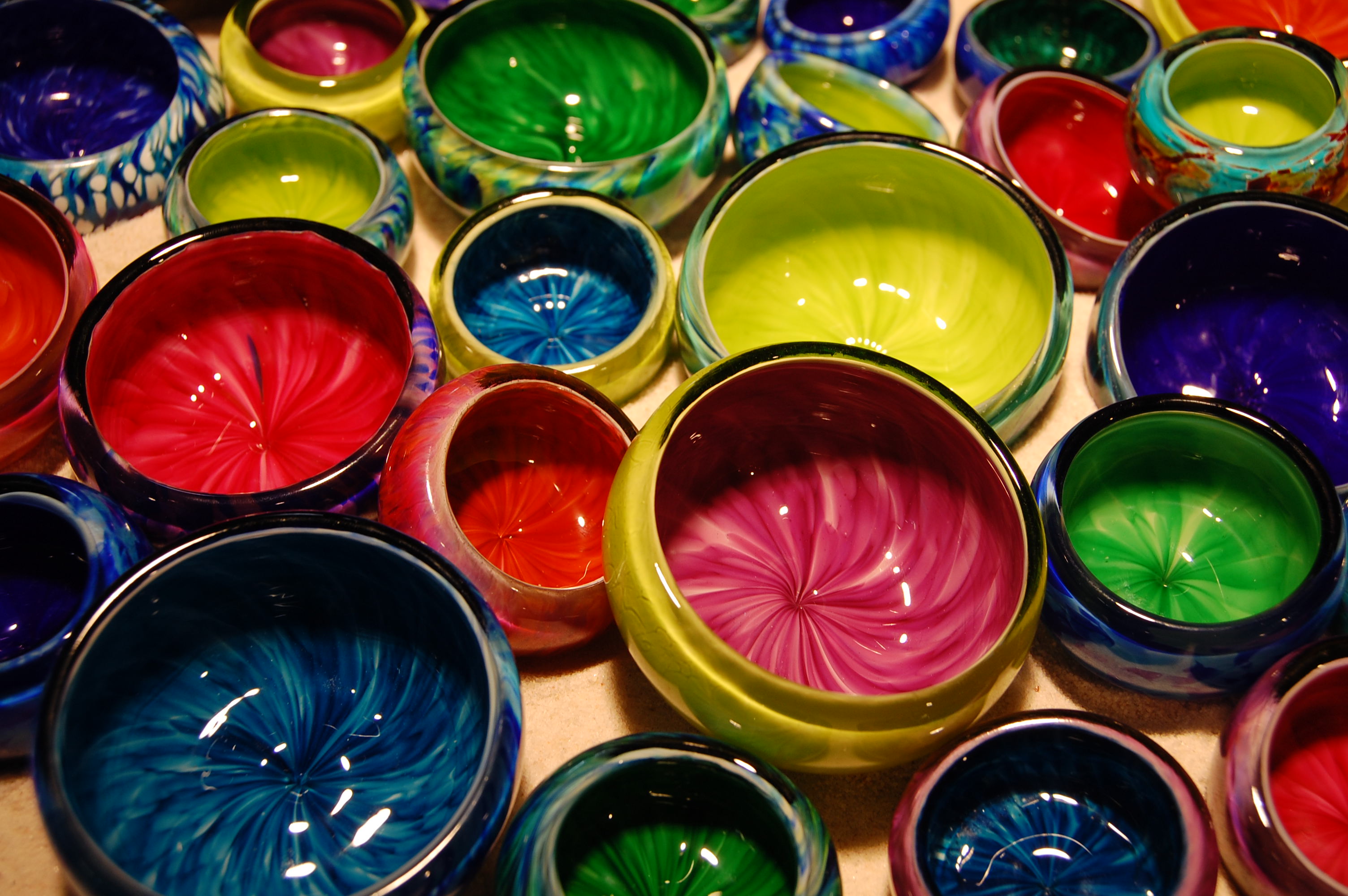 ring bowls and salt bowls